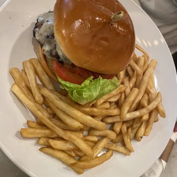 The Dienger Trading - Burger with pepper Jack - Coffee & Tea Near Me - Boerne, Texas The Dienger Trading - Burger with pepper Jack - Coffee & Tea Near Me - Boerne, Texas