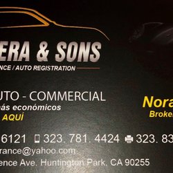 Carrera And Sons Insurance Services