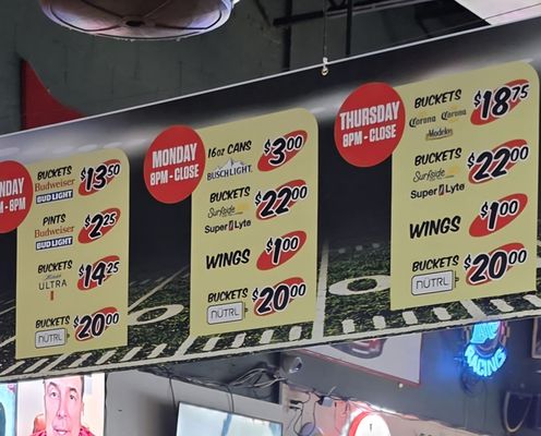 Menu photo 1 Goose's Sports Bar Largo, FL