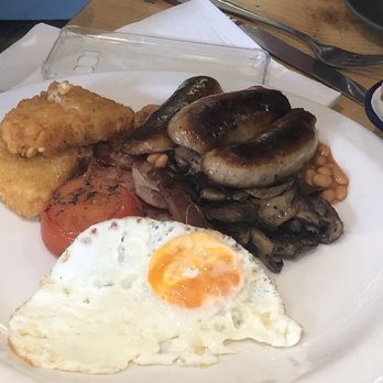 Bread & Butter - Traditional English breakfast, extra bacon and sausage - Coffee & Tea Near Me - London, XGL