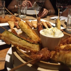 El Medio Lleno - Langostinos y tempura