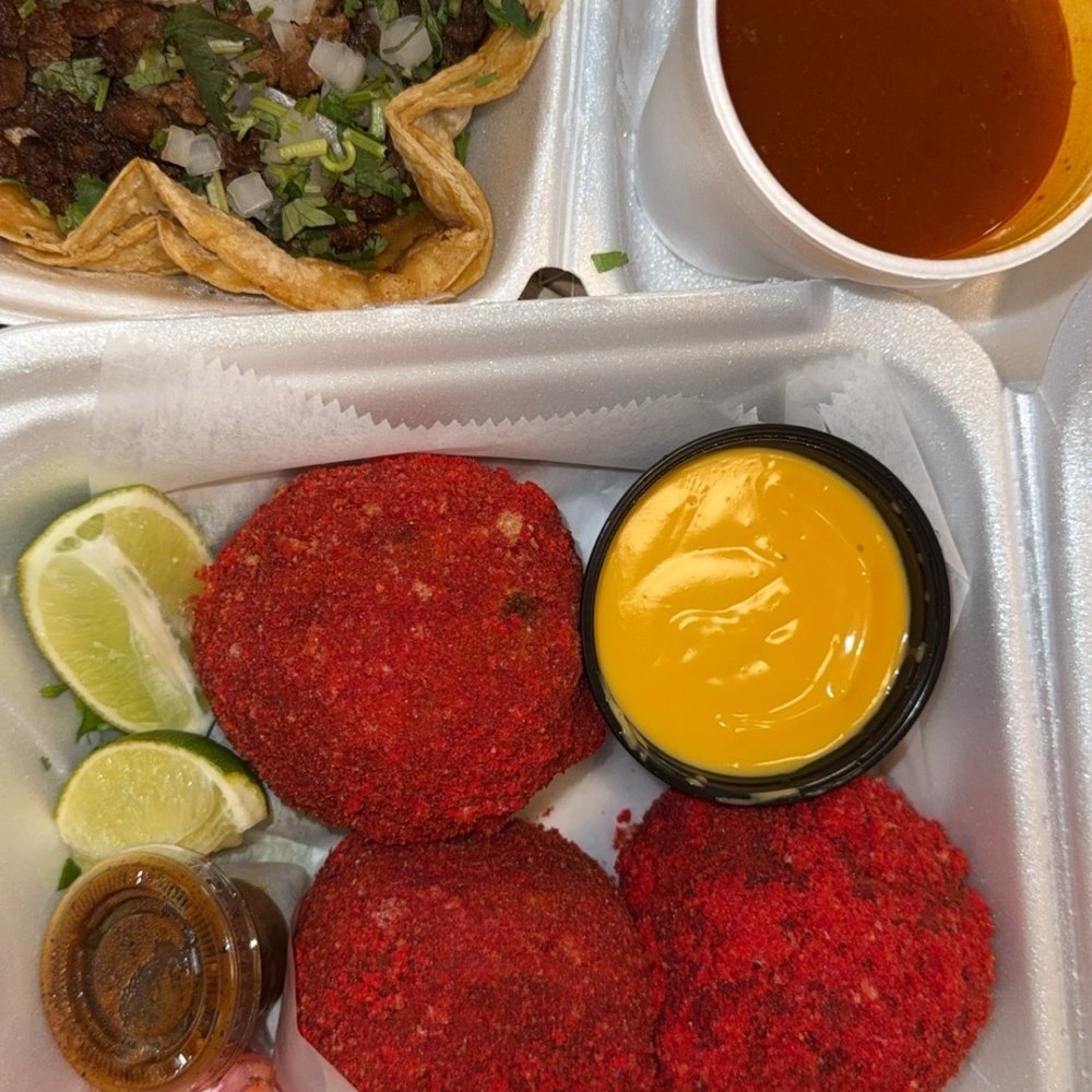 Hot Cheeto Birria Balls Hot Cheeto Birria Balls