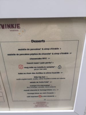 Menu photo 4 Cafe Madam Paris, 75