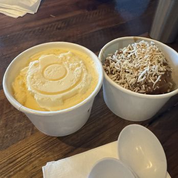 Block 9 Thai Street Eats - Nattaya bread pudding with vanilla ice cream - Thai Near Me - Henderson, Nevada Block 9 Thai Street Eats - Nattaya bread pudding with vanilla ice cream - Thai Near Me - Henderson, Nevada