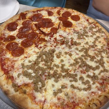 Joe's Pizza - Pepperoni and Italian sausage - Pizza Near Me - West Deptford, New Jersey