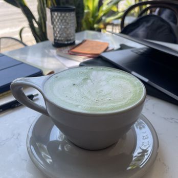 Char & Stave - Green tea lavender latte - Coffee Roasteries Near Me - Philadelphia, Pennsylvania