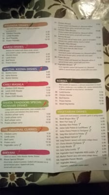 Menu photo 3 Daata Tandoori Bray, WW