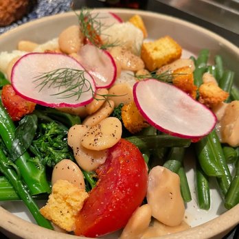 Yardbird - GARDEN VEGETABLE AND BUTTER BEAN SALAD - Southern Near Me - Las Vegas, Nevada