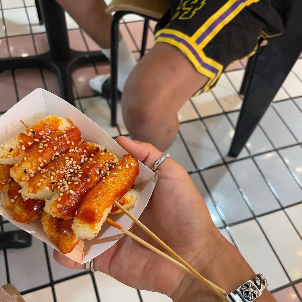 Awoolim - 떡꼬치 aka rice cake w/ sweet & spicy sauce - Korean Near Me - Los Angeles, California Awoolim - 떡꼬치 aka rice cake w/ sweet & spicy sauce - Korean Near Me - Los Angeles, California