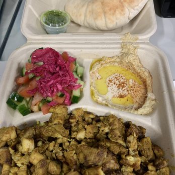 Island Pita - Chicken shawarma plate - soooooo good! - Food Trucks Near Me - Kailua, Hawaii