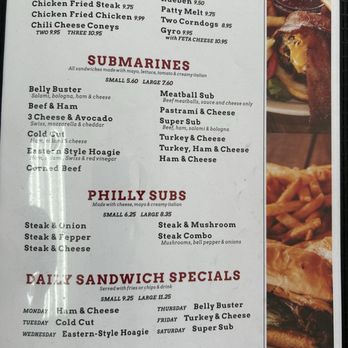 Mark's Place Bill N Ruth's Subs - Menu as of 4/21/25 - Breakfast & Brunch Near Me - Coweta, Oklahoma Mark's Place Bill N Ruth's Subs - Menu as of 4/21/25 - Breakfast & Brunch Near Me - Coweta, Oklahoma