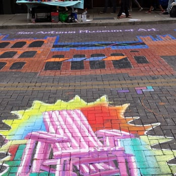 Artpace Chalk It Up - Festivals Near Me - San Antonio, Texas