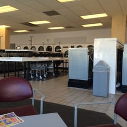 Thrifty Bundle Laundromat - View from the sitting area. Bright, clean and nice