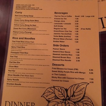 Thai Basil - Menu - Thai Near Me - Tempe, Arizona
