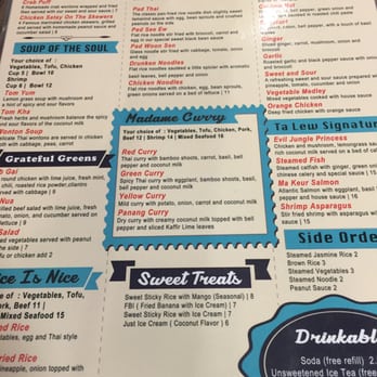 Ta Lew Thai Bistro - Menu - Thai Near Me - Gilbert, Arizona