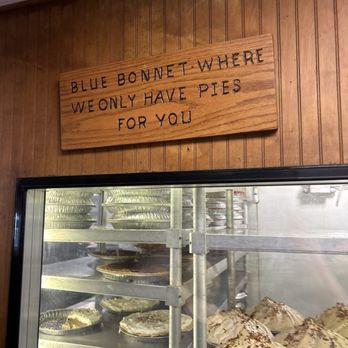 Blue Bonnet Cafe - Ha ha yessss" eye "do plan on taking one home too! - Desserts Near Me - Marble Falls, Texas