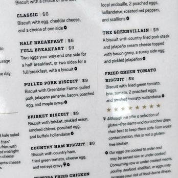 Biscuit Head - Menu - Breakfast & Brunch Near Me - Greenville, South Carolina