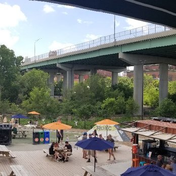 Bar K - The park from the upper balcony - Dog Parks Near Me - Kansas City, Missouri