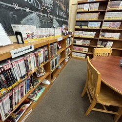 Free Library of Philadelphia - Whitman Branch - Had a whole corner of the library dedicated to Mangas/ Comics!