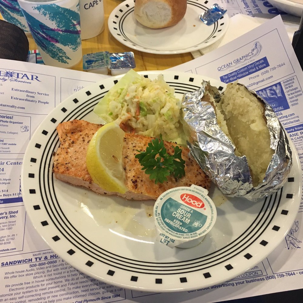 Seafood Sam's - Salmon Platter - Seafood Near Me - Sandwich, Massachusetts Seafood Sam's - Salmon Platter - Seafood Near Me - Sandwich, Massachusetts