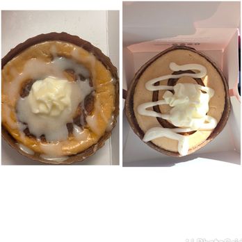 Crumbl - Eagle Glen - What I ordered earlier in the week on Wednesday 9/17 (right) compared to what I ordered today Saturday 9/20 (left). - Bakeries Near Me - Corona, California Crumbl - Eagle Glen - What I ordered earlier in the week on Wednesday 9/17 (right) compared to what I ordered today Saturday 9/20 (left). - Bakeries Near Me - Corona, California
