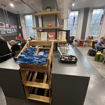 LNER First Class Lounge - Chips and biscuits - Hotels & Travel Near Me - Kings Cross, XGL