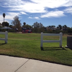Rancho Acacias Park - Playground in the back