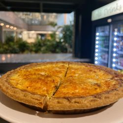 Nosh Thyme Cafe - Homemade Broccoli Cheddar Quiche