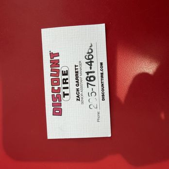 Discount Tire - Zach's card - Tires Near Me - Birmingham, Alabama Discount Tire - Zach's card - Tires Near Me - Birmingham, Alabama