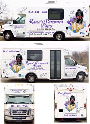 pampered paws mobile pet grooming