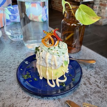 La Royal - Causa with crab - Peruvian Near Me - Cambridge, Massachusetts
