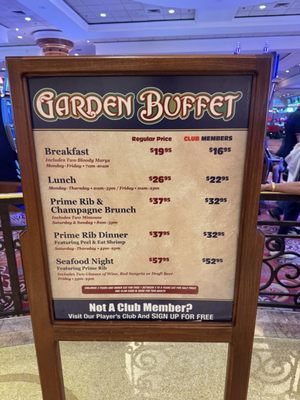 Menu photo 2 Garden Buffet Las Vegas, NV