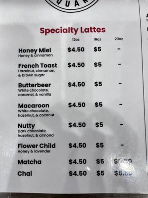 Menu photo 1 Red Bicycle Coffee & Crepes Murfreesboro, TN Menu photo 1 Red Bicycle Coffee & Crepes Murfreesboro, TN