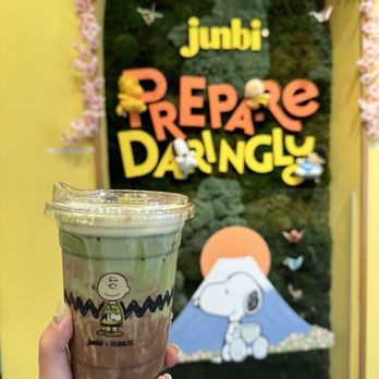 Junbi Matcha & Tea - chocolate hazelnut matcha latte - Bubble Tea Near Me - Livermore, California Junbi Matcha & Tea - chocolate hazelnut matcha latte - Bubble Tea Near Me - Livermore, California