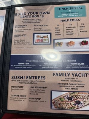 Menu photo 5 Trapper's Sushi Puyallup, WA Menu photo 5 Trapper's Sushi Puyallup, WA
