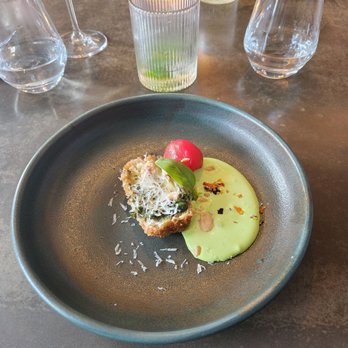 Café Paradiso - Eggplant that was crispy on the bottom, delicious - Vegetarian Near Me - Cork, Colorado