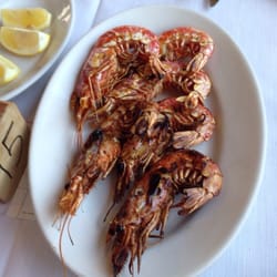 Giumè - Gamberoni alla griglia