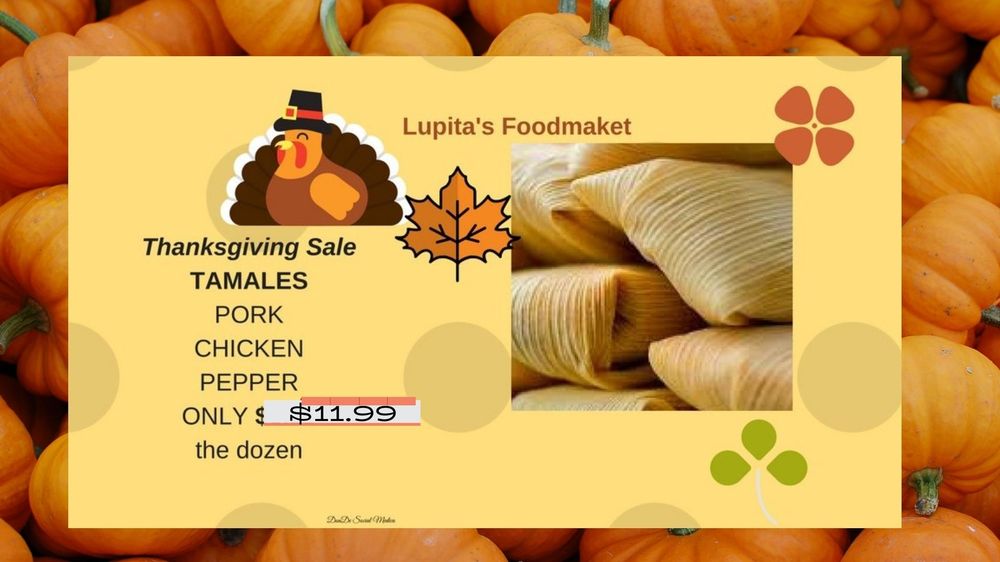 Lupita's Food Market Logo