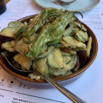 Sixty Vines - These were freaking incredible! Zucchini chips. - New American Near Me - Dallas, Texas
