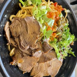 Beef Dry Noodles Beef Dry Noodles