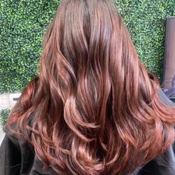 The G Room - Full balayage red