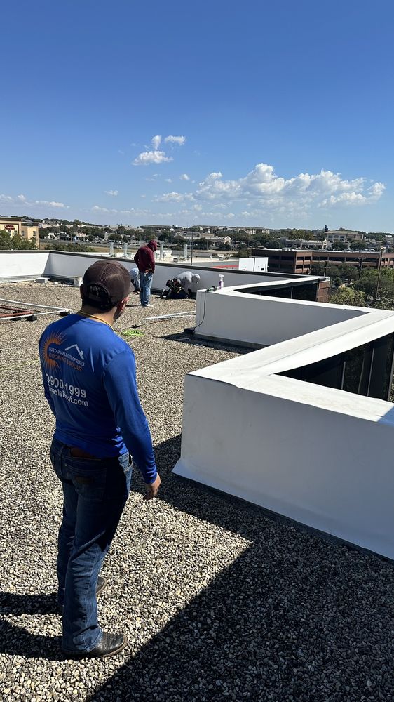 Slide of Sustainable Roofing and Solar