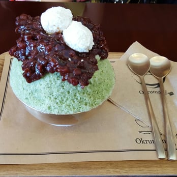 Okrumong - Green Tea Snow Bowl - Desserts Near Me - Torrance, California