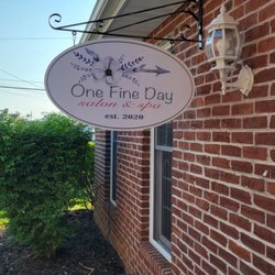 One Fine Day Salon and Spa - Front door sign