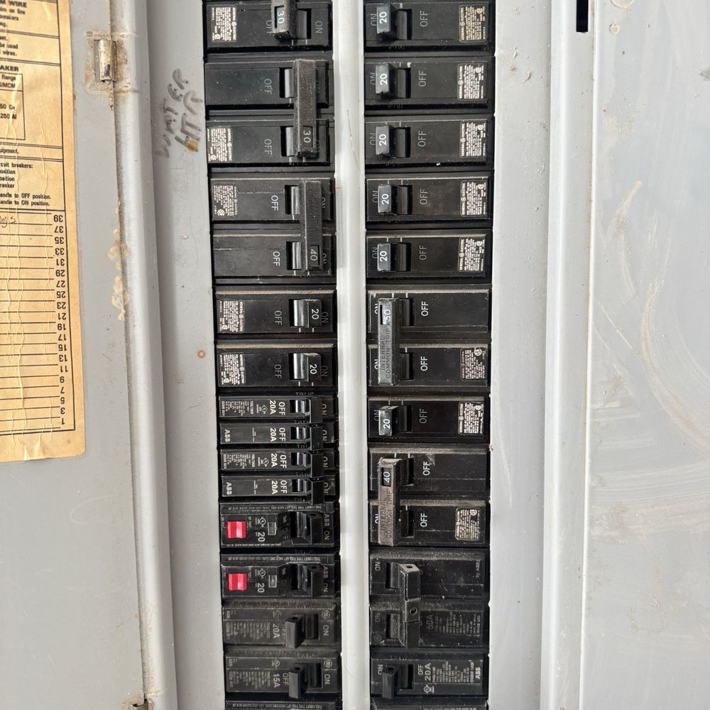 MPE Services - Madison - Full panel which MPE filled along with associated times runs thru the attic for fire suppression equipment, smoke alarms, and lighting. - Plumbing Near Me - Madison, Alabama