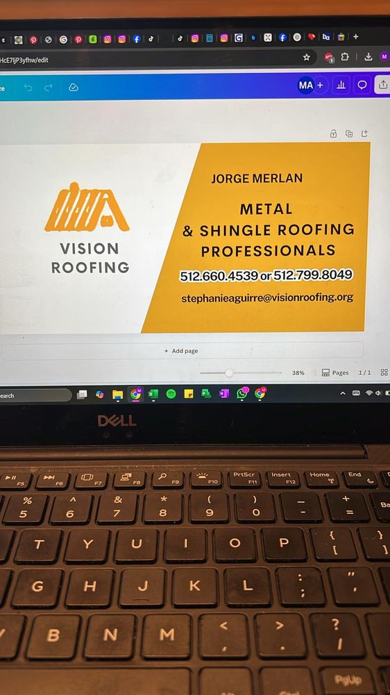 Slide of Vision Roofing