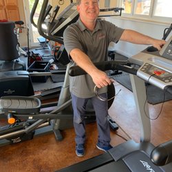 Fitness Equipment Specialists - Jim just finishing up.