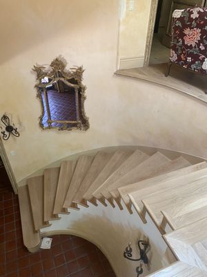 We do staircases - Call Moises today (408) 829-1184 for an estimate for a beautiful brand new staircase!