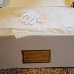 Evermore Wedding Gown Care - Preservation box, very impressed.