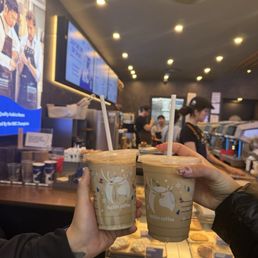 Iced Spanish Latte, Iced Velvet Latte Iced Spanish Latte, Iced Velvet Latte